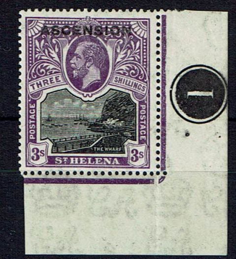 Image of Ascension SG 8 VLMM British Commonwealth Stamp